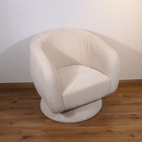 Modern and comfortable single chair in beige color - 2UU2-M01-005