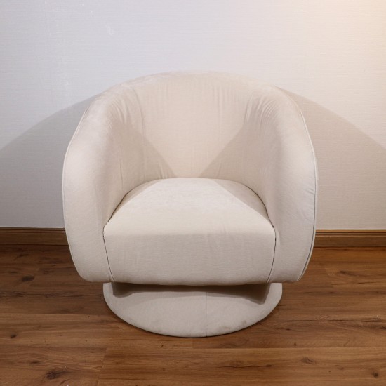 Modern and comfortable single chair in beige color - 2UU2-M01-005