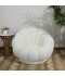 Modern single chair with fur, modern and comfortable design - 2UU2-M01-007