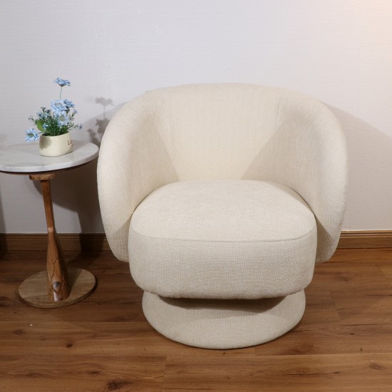 Modern and comfortable single chair in beige color - 2UU2-M01-010 Modern and comfortable single chair in beige color - 2UU2-M01-010