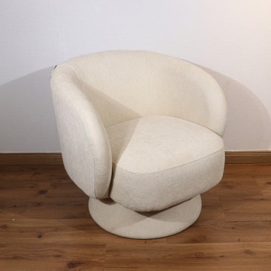 Modern and comfortable single chair in beige color - 2UU2-M01-010 Modern and comfortable single chair in beige color - 2UU2-M01-010