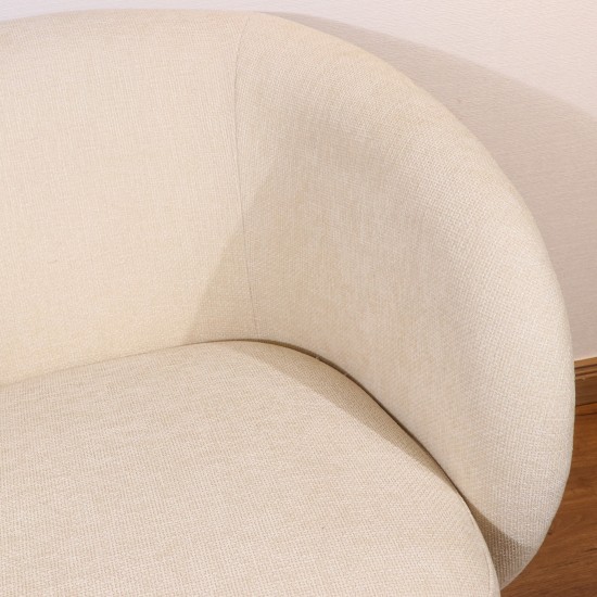 Modern and comfortable single chair in beige color - 2UU2-M01-010 Modern and comfortable single chair in beige color - 2UU2-M01-010