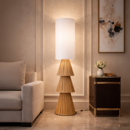 Elegant rustic floor lamp - 29×130 cm - 2A3B100014