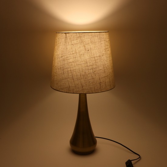 Uniquely designed matte gold table lamp - 30 x 56 cm - 2M3B200006