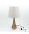 Uniquely designed matte gold table lamp - 30 x 56 cm - 2M3B200006