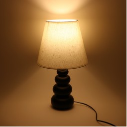 Uniquely designed black table lamp - 44 x 25 x 25 cm - 2M3B200096