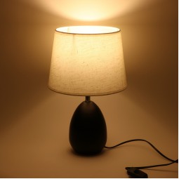 Table lamp with black metal base - 44 x 25 x 25 cm - 2M3B200100