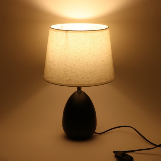 Table lamp with black metal base - 44 x 25 x 25 cm - 2M3B200100