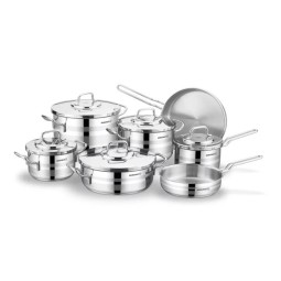 Korkmaz Astron Turkish Steel Cookware - 12 Pieces