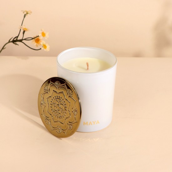 Tahitian Vanilla Scented Candle - 12 x 9 x 9 cm - 310 g - 2M3G500004
