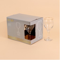 Uniquely designed juice glass set - 450ml - 6 pieces - 2S1TT300312