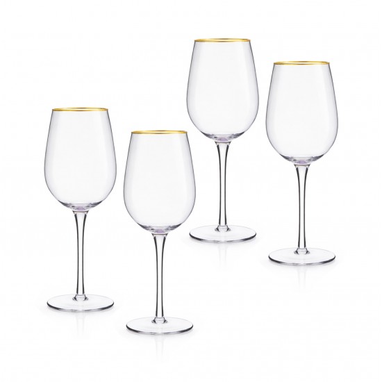 Uniquely designed juice glass set - 4 pieces - 2S1TT300122