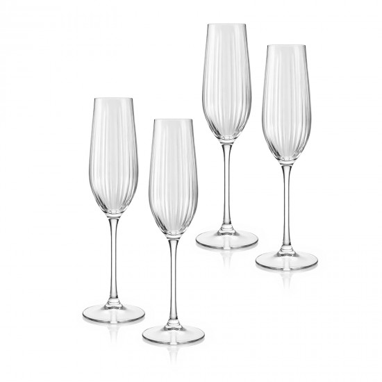 Uniquely designed juice glass set - 4 pieces - 2S1TT300231