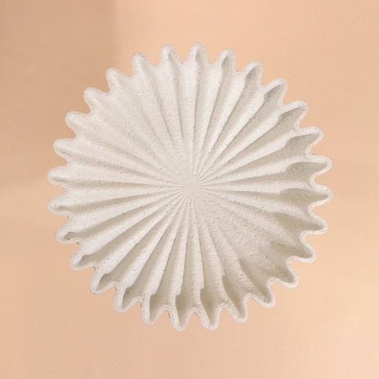 صحن تقديم بتصميم فاخر -24×20 سم  -2M1M800475
