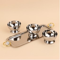 طقم تقديم بتصميم عصري - 4 قطع - 2N1C100109