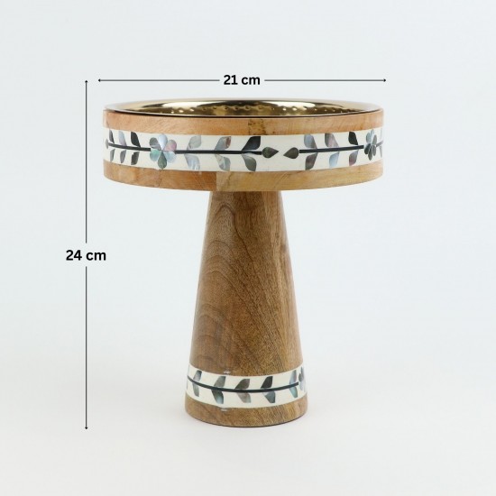 Modern wooden serving dish - 2N1F100032