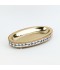 Oval serving tray with scalloped inlays - 2N1F100050