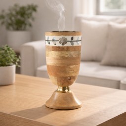 مبخرة خشب طبيعي بتصميم عصري -2N3F200012