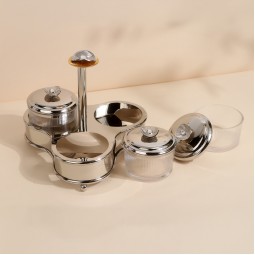 شيالة مكسرات بتصميم مميز - 3 خانات - 2S1C100237 شيالة مكسرات بتصميم مميز - 3 خانات - 2S1C100237