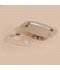 Stainless steel serving dish with acrylic lid - 2S1C100243