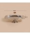 Stainless steel serving dish with acrylic lid - 2S1C100243