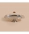 Stainless steel serving dish with acrylic lid - 2S1C100243
