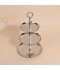Luxury design stainless steel serving stand - 3 tiers - 2S1C100292