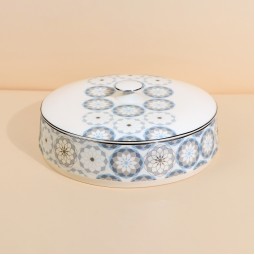 تمرية سيراميك بتصميم مميز وانيق- 25×25 ×9 سم - 2S1MM100494