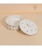 Ceramic date bowl with a unique design - 18 x 18 x 8 cm - 2S1MM100497
