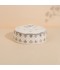 Ceramic date bowl with a unique design - 18 x 18 x 8 cm - 2S1MM100497
