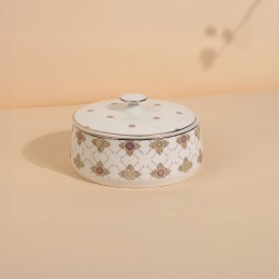 تمرية سيراميك بتصميم مميز - 18×18 ×8 سم - 2S1MM100499