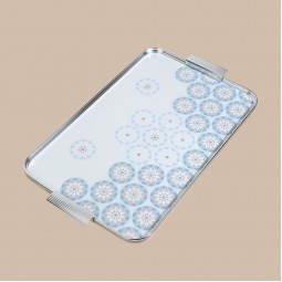 تبسي ضيافة مزخرف بنقوش -54×32 سم - 2S1MM100502 تبسي ضيافة مزخرف بنقوش -54×32 سم - 2S1MM100502