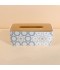 Ceramic tissue box with a distinctive and elegant design - 24×14×8 cm - 2S1MM100504 Ceramic tissue box with a distinctive and elegant design - 24×14×8 cm - 2S1MM100504