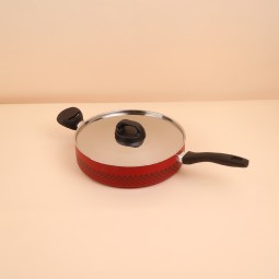 Teflon Pan with Stainless Steel Lid - 24 cm - 2S1A00255