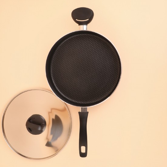 Teflon Pan with Stainless Steel Lid - 24 cm - 2S1A00255