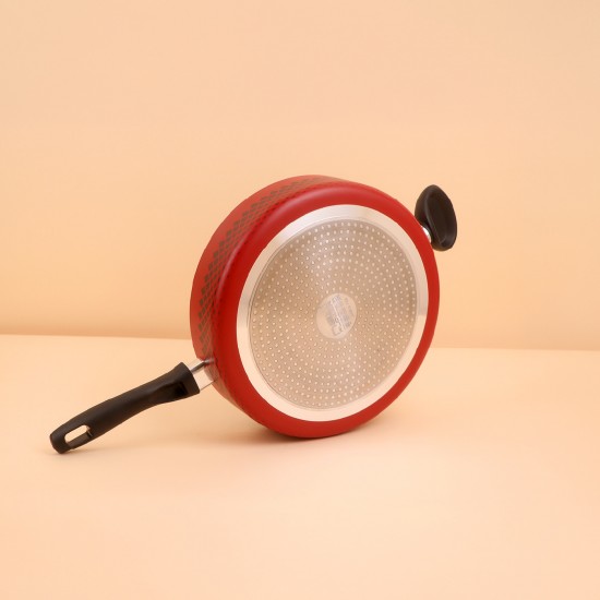 Teflon Pan with Stainless Steel Lid - 26 cm - 2S1A00256 Teflon Pan with Stainless Steel Lid - 26 cm - 2S1A00256