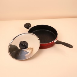 Teflon Pan with Stainless Steel Lid - 28 cm - 2S1A00257