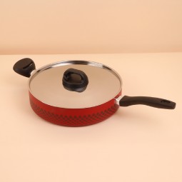 Teflon Pan with Stainless Steel Lid - 28 cm - 2S1A00258