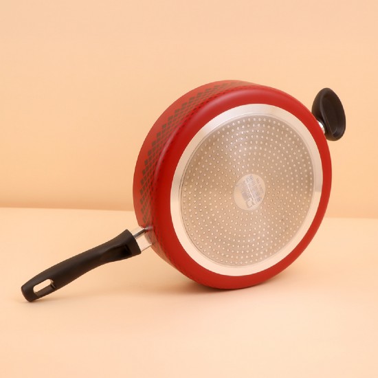 Teflon Pan with Stainless Steel Lid - 28 cm - 2S1A00258