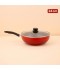 طاوة تيفلون بغطاء زجاجي - 24 سم - 2S1A00271