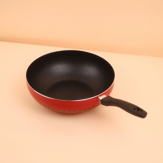 طاوة تيفلون بغطاء زجاجي - 26 سم - 2S1A00272