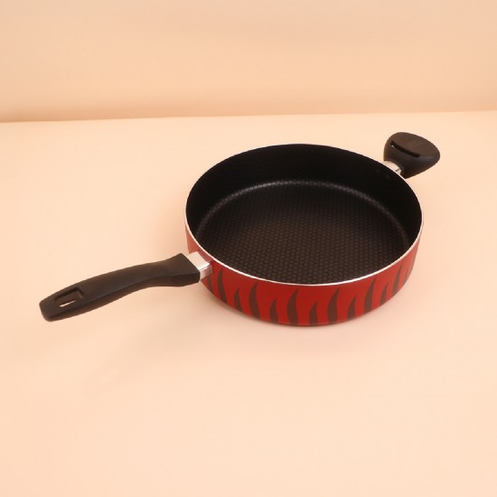 Teflon Pan with Stainless Steel Lid - 28 cm - 2S1A400227 Teflon Pan with Stainless Steel Lid - 28 cm - 2S1A400227