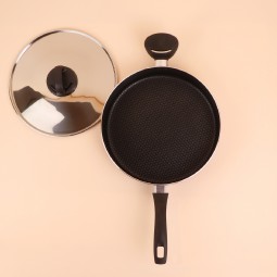 Teflon Pan with Stainless Steel Lid - 28 cm - 2S1A400227