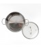 Modern stainless steel cookware set - 9 pieces