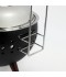 Modern design food warmer - black - 4 liters