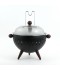 Modern design food warmer - black - 4 liters