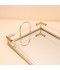 Mirrored glass serving tray - 57*35*11.5cm - 2A1C100089 Mirrored glass serving tray - 57*35*11.5cm - 2A1C100089