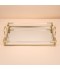 Mirrored glass serving tray - 57*35*11.5cm - 2A1C100089 Mirrored glass serving tray - 57*35*11.5cm - 2A1C100089