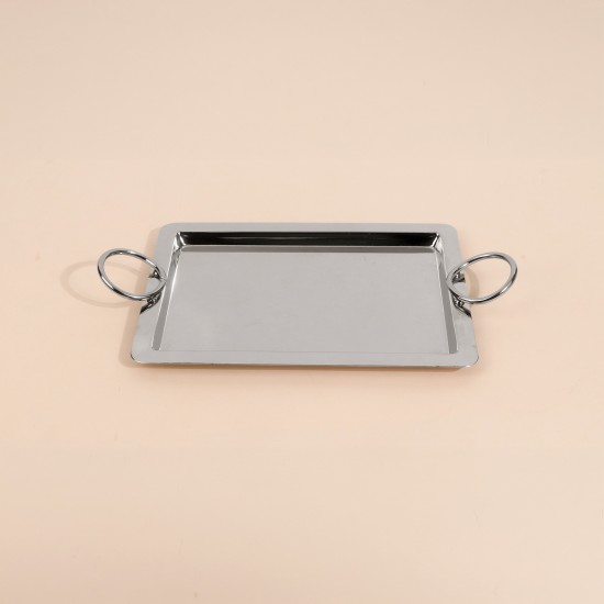 Stainless steel serving tray - 2M1C100188