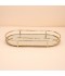 Mirrored glass serving tray - 50*25*6.5cm - 2M1C100254
